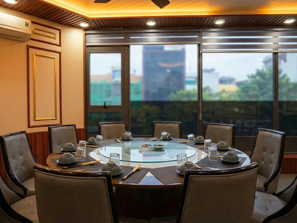 Cạn Ly Quán – không gian nhà hàng và phòng VIP